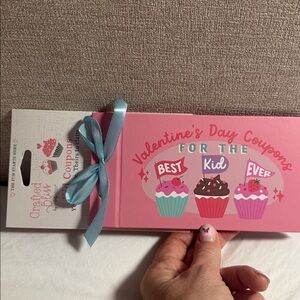 Lily & Faye valentines kid coupons book